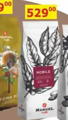 BENE Nápoje Manuel Caffe Nobile zrnková káva nabídka