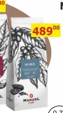 BENE Nápoje Manuel Caffe Puro zrnková káva nabídka