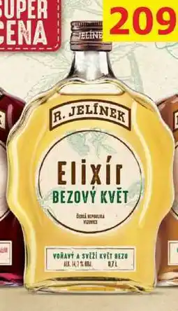 BENE Nápoje R. JELÍNEK Elixír BEZOVÝ KVĚT nabídka