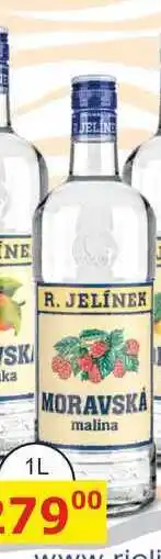 BENE Nápoje R. Jelínek Moravská malina nabídka