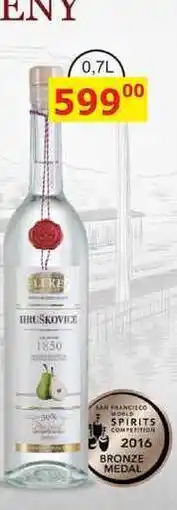 BENE Nápoje FLERET Collection 1850 Hruškovice nabídka