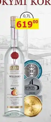 BENE Nápoje FLERET Collection 1850 Williams nabídka