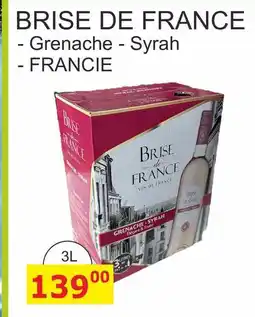BENE Nápoje BRISE DE FRANCE nabídka