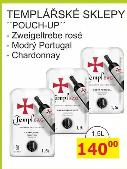 BENE Nápoje TEMPLÁŘSKÉ SKLEPY POUCH-UP nabídka