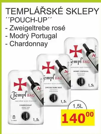 BENE Nápoje TEMPLÁŘSKÉ SKLEPY POUCH-UP nabídka