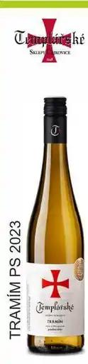 BENE Nápoje Templářské sklepy 0,75l TRAMÍM PS 2023 nabídka