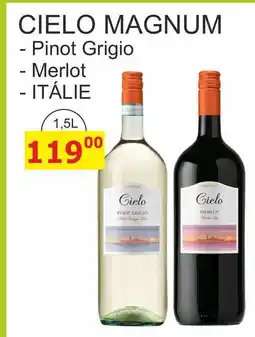 BENE Nápoje CIELO MAGNUM - Pinot Grigio - Merlot - ITÁLIE nabídka