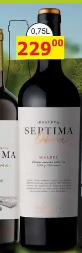 BENE Nápoje SEPTIMA MALBEC nabídka