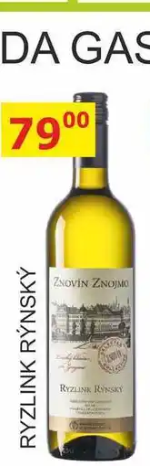 BENE Nápoje ZNOVÍN ZNOJMO 0,75L RYZLINK RÝNSKÝ nabídka