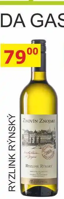 BENE Nápoje ZNOVÍN ZNOJMO 0,75L RYZLINK RÝNSKÝ nabídka