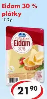 CBA Eidam 30 % plátky nabídka