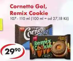 CBA Cornetto Go!, Remix Cookie nabídka