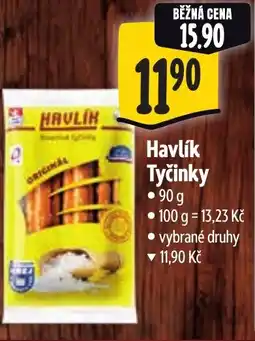 Albert Havlík Tyčinky nabídka