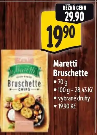 Albert Maretti Bruschette nabídka