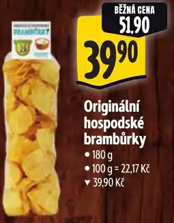 Albert Originální hospodské brambůrky nabídka