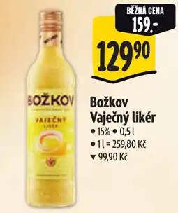 Albert Božkov Vaječný likér nabídka