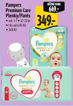 Albert Pampers Premium Care Plenky/Pants nabídka