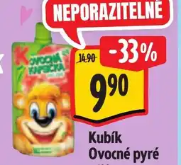 Albert Kubík Ovocné pyré nabídka