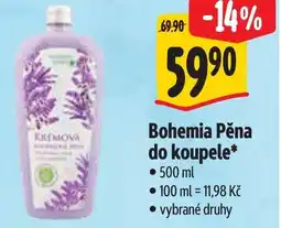 Albert Bohemia Pěna do koupele nabídka