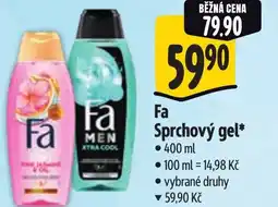 Albert Fa Sprchový gel nabídka