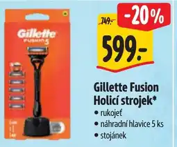 Albert Gillette Fusion Holicí strojek nabídka