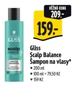 Albert Gliss Scalp Balance Šampon na vlasy nabídka