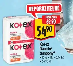 Albert Kotex Dámské tampony nabídka