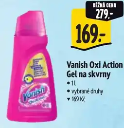 Albert Vanish Oxi Action Gel na skvrny nabídka
