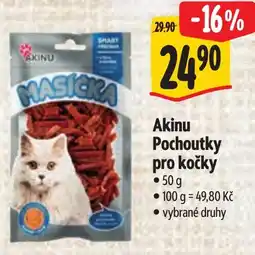 Albert Akinu Pochoutky pro kočky nabídka