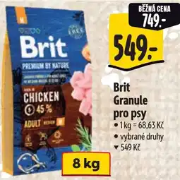 Albert Brit Granule pro psy nabídka