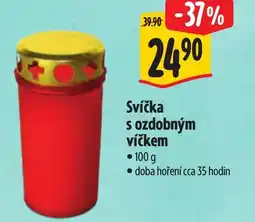 Albert Svíčka s ozdobným víčkem nabídka