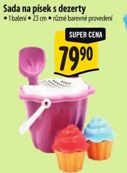 Albert Sada na písek s dezerty nabídka