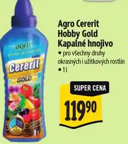 Albert Agro Cererit Hobby Gold Kapalné hnojivo nabídka