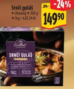 Albert Srnčí guláš nabídka