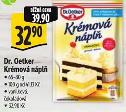 Albert Dr. Oetker Krémová náplň nabídka