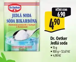 Albert Dr. Oetker Jedlá soda nabídka