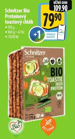 Albert Schnitzer Bio Proteinový toastový chléb nabídka