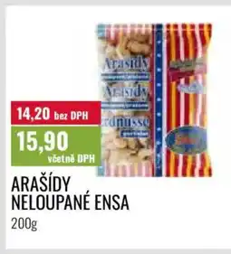 Ratio Arašídy neloupané ensa nabídka