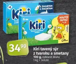 Coop KIRI Tavený sýr z tvarohu a smetany nabídka