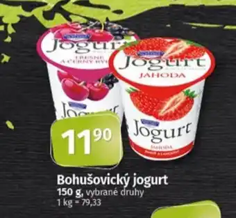 Coop Bohušovický jogurt nabídka