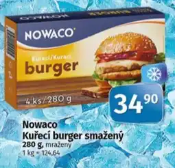 Coop NOWACO Kuřecí burger smažený nabídka