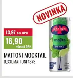 Ratio Mattoni mocktail nabídka