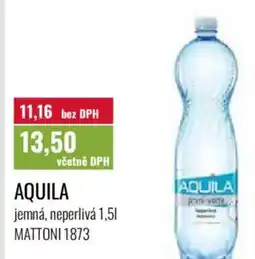 Ratio Aquila jemná, neperlivá nabídka