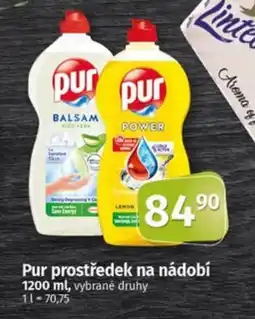 Coop PUR Prostředek na nádobí nabídka