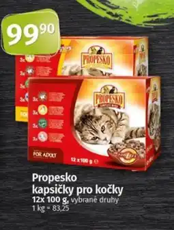 Coop PROPESKO Kapsičky pro kočky nabídka