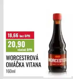 Ratio Worcestrová omáčka vitana nabídka