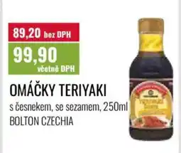Ratio Omáčky teriyaki nabídka