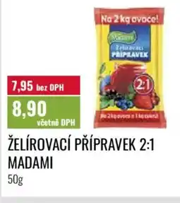 Ratio Želírovací přípravek 2:1 madami nabídka