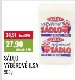 Ratio Sádlo výběrové ilsa nabídka
