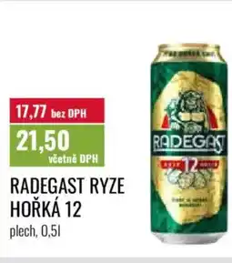 Ratio Radegast ryze hořká 12 nabídka